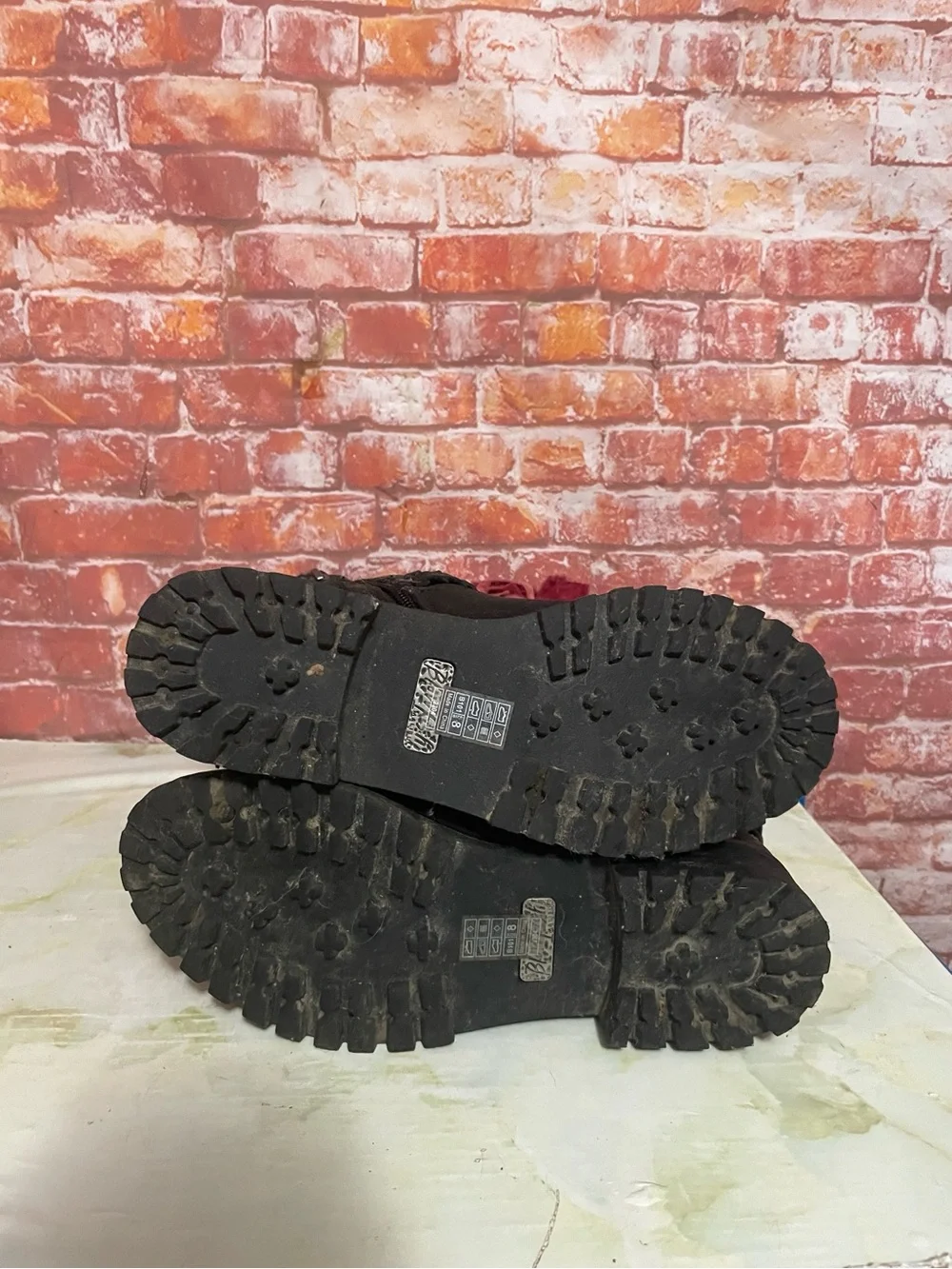 Blowfish Malibu Black Fur Lined Mid-calf Moto Boots